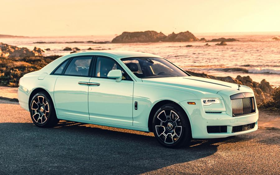 Rolls-Royce Ghost Black Badge Pebble Beach Collection Light Green Solid '2019